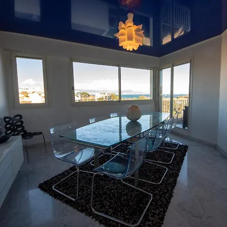 Rooftop Vue Face Port, Plages & Centre A Pied Antibes