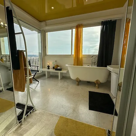 Rooftop Vue Face Port, Plages & Centre A Pied * Antibes