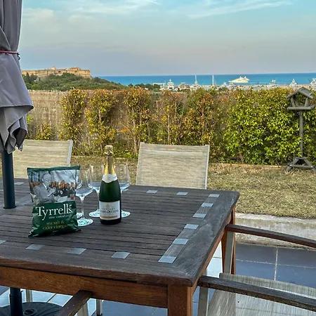 Rooftop Vue Face Port, Plages & Centre A Pied Apartment *