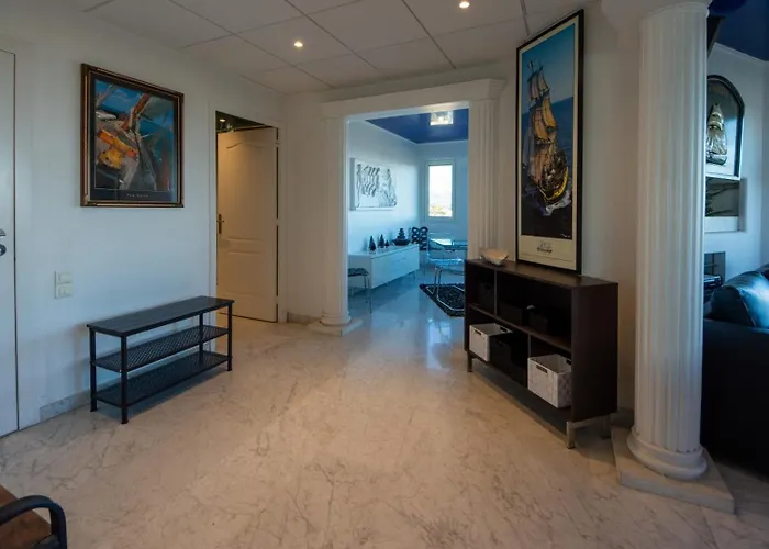 Penthouse Vue Mer, Rooftop 150m, Centre & A Pied شقة أنتيب