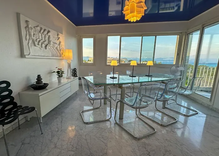 Penthouse Vue Mer, Rooftop 150m, Centre & A Pied شقة *