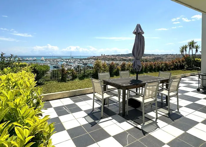 Penthouse Vue Mer, Rooftop 150m, Centre & A Pied شقة أنتيب