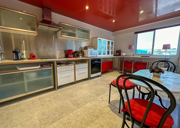 Penthouse Vue Mer, Rooftop 150m, Centre & A Pied شقة *
